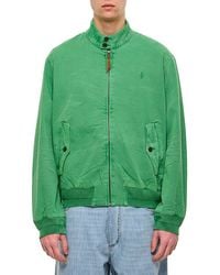 Polo Ralph Lauren - Polo Pony Embroidered Bomber Jacket - Lyst
