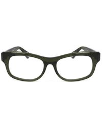 Linda Farrow - X Ann Demeulemeester Rectangular Frame Glasses - Lyst