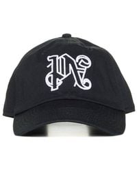 Palm Angels - Logo-embroidered Cotton Cap - Lyst