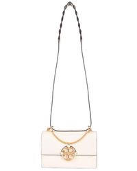 Tory Burch Miller Metal logo Crossbody in Green Lyst Canada