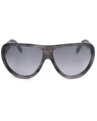Moncler - Oversized Frame Sunglasses - Lyst