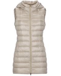 Herno - Zip-up Hooded Padded Gilet - Lyst