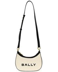 Bally - Bar Ellipse Crossbody Bags - Lyst