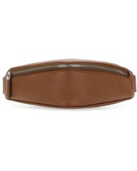 Prada Leather Belt Bag - Brown