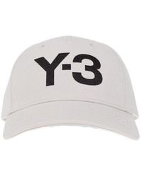 Y-3 - Logo Printed Baseball Cap - Lyst