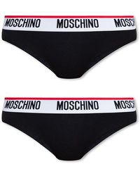Moschino - Bra With Logo - Lyst