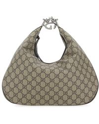 Gucci - GG Supreme Fabric Attache Shoulder Bag - Lyst
