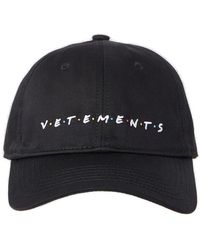 Vetements - Friendly Logo Baseball Cap - Lyst