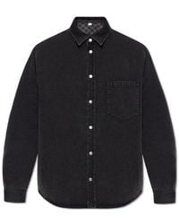Gucci - Reversible Collared Long-sleeve Shirt - Lyst