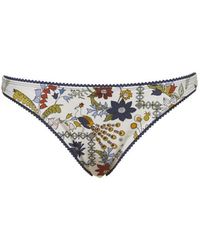 Tory Burch Meadow Folly Bikini Bottoms - Multicolor