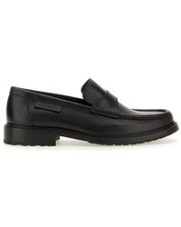 Moschino - Round-toe Slip-on Loafers - Lyst