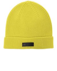Versace - Wool Beanie With Logo, - Lyst