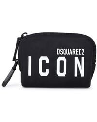 DSquared² - Logo-printed Zipped Make-up Bag - Lyst
