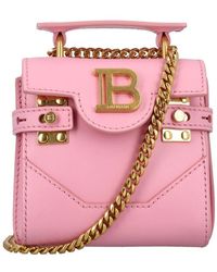 Balmain B-buzz Mini Tote Bag - Pink
