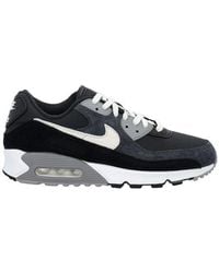 Nike Air Max 90 Lace-up Trainers - Black