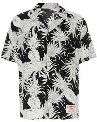 Valentino - Pineapple Print Straight Hem Shirt - Lyst