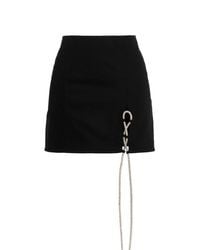 GIUSEPPE DI MORABITO - Chain Embellished Mini Skirt - Lyst