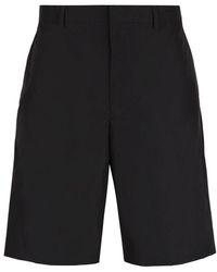 Prada - Techno Fabric Shorts - Lyst