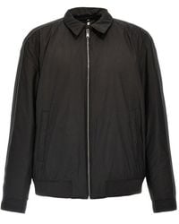 BOSS - Zip-Up Shirt Jacket - Lyst