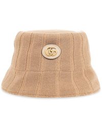 Gucci - Bucket Hat With Logo, - Lyst