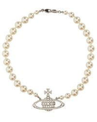 Vivienne Westwood - Orb Logo Necklace - Lyst