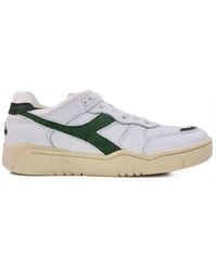 Diadora - Panelled Lace-up Sneakers - Lyst