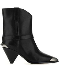 Isabel Marant Pointed-toe Western Boots - Black