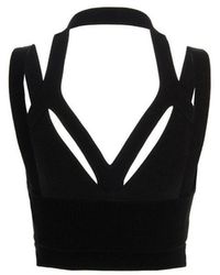 Dion Lee - Interlink Cut-out Cropped Sleeveless Top - Lyst