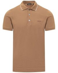 ZEGNA - Polo Shirt With Logo - Lyst