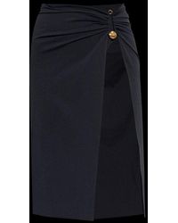 Versace - Pin-Detailed Beach Skirt - Lyst