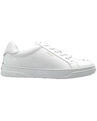 COACH - High Line Leather Sneaker Shoes, Lace/Leather/Textile - Lyst