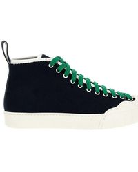 Sunnei - Contrast-laces Chunky Sole Sneakers - Lyst