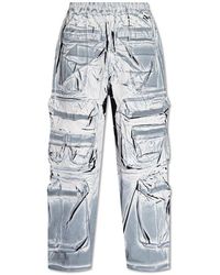 DIESEL - P-Garcia Printed Cargo Trousers - Lyst