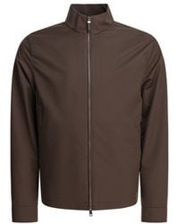 ZEGNA - Zip-Up Bomber Jacket - Lyst
