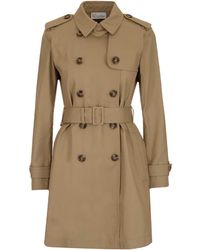 RED Valentino Wr3chb302r3191 Other Materials Coat - Natural