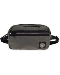 Stone Island - Logo Patch Belt Bag - Lyst
