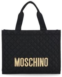 Moschino - Shopping Bag With Logo - Lyst
