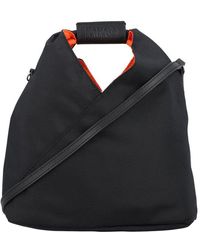 MM6 by Maison Martin Margiela Borsa Japanese Bag Media In Mesh in Black Womens Mens Bags Mens Tote bags 