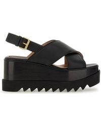 Stella McCartney - Elyse Platform Sandals - Lyst