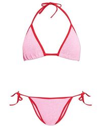 水着・ビーチグッズその他 HUNZA G Gina triangle bikini set in pink Hunza G Gina Bikini - Bubblegum – Kith