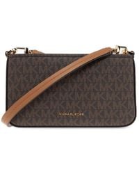 MICHAEL Michael Kors - Bryant Small Signature Logo Convertible Pochette - Lyst