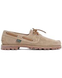 Paraboot - Malo Round Toe Lace-up Loafers - Lyst