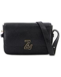 Zadig & Voltaire - Zv Initiale Mini Leather Shoulder Bag - Lyst