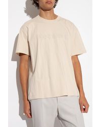 JW Anderson - Logo Embroidered Short-sleeved T-shirt - Lyst
