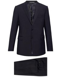 Emporio Armani - Wool Suit - Lyst