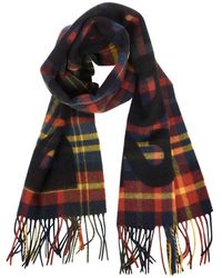 Mens Accessories Scarves and mufflers DSquared² Knit Scarf Knm001101w04331 M063 in Black for Men 
