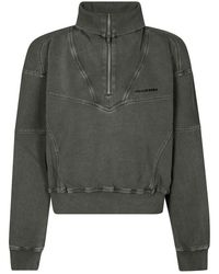 Isabel Marant - Yaele Half-Zip Sweatshirt - Lyst