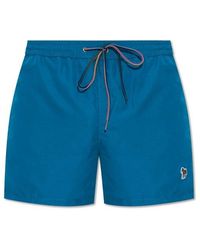 Paul Smith - Swimming Shorts With Patch - Lyst