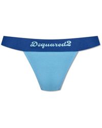 DSquared² - Thong With Logo, - Lyst