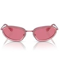 Swarovski - Eyewear Oval Frame Sunglasses - Lyst